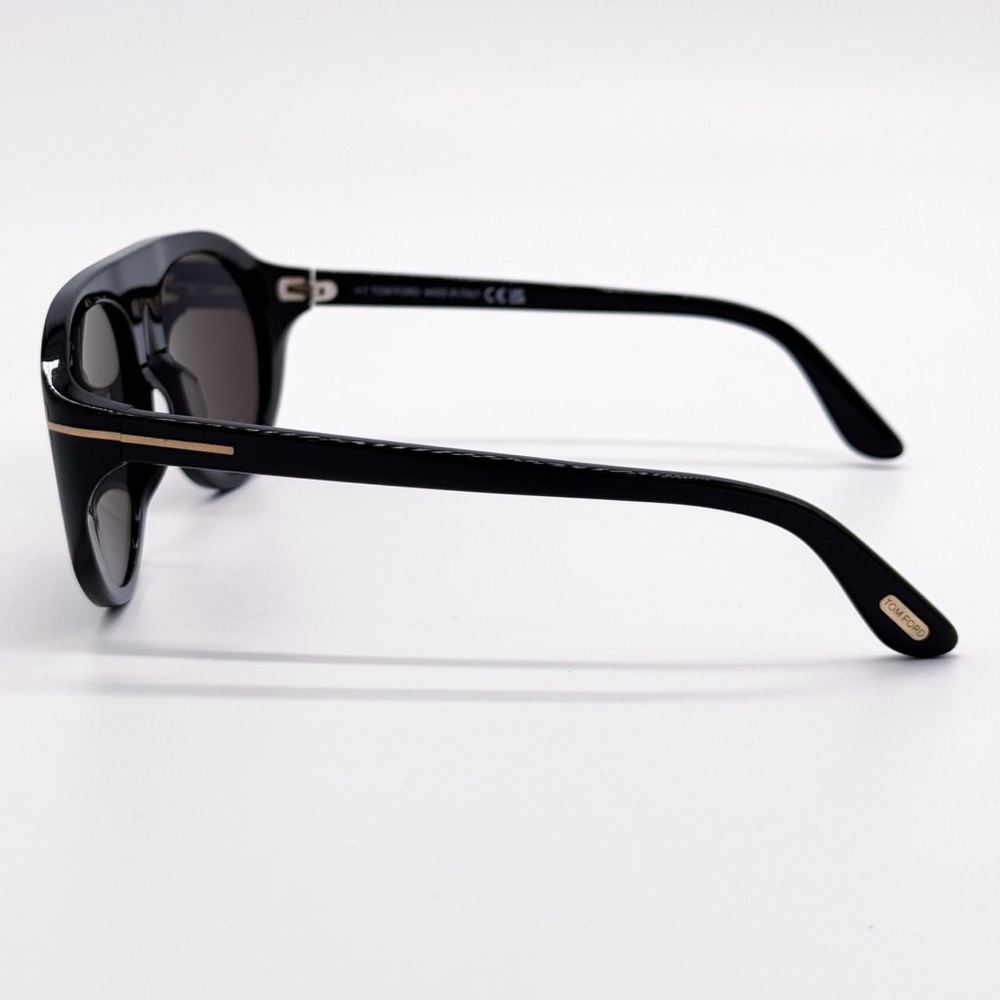 NEW TOM FORD TF1001 01A BLACK UNISEX SUNGLASSES REX-02 FT1001/S TOM FORD EYEWEAR - Picture 6 of 9
